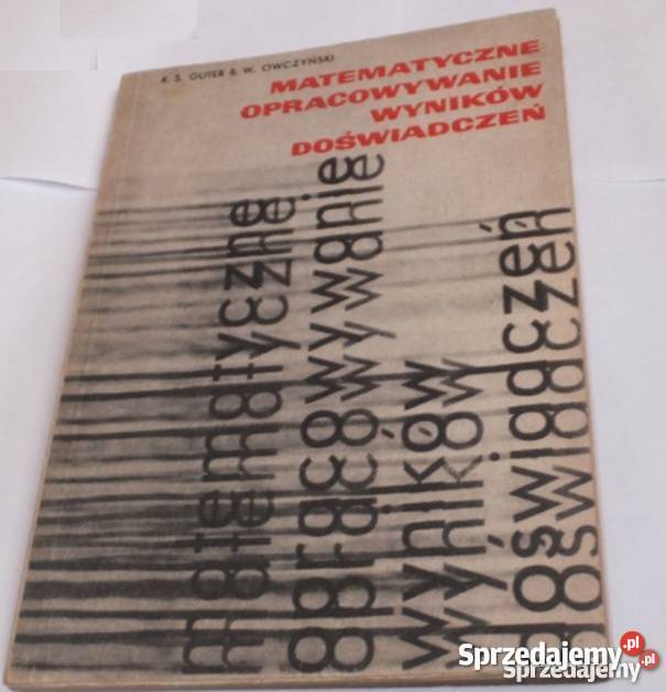 Matematyczne Opracowywanie Wyników Doświadczeń