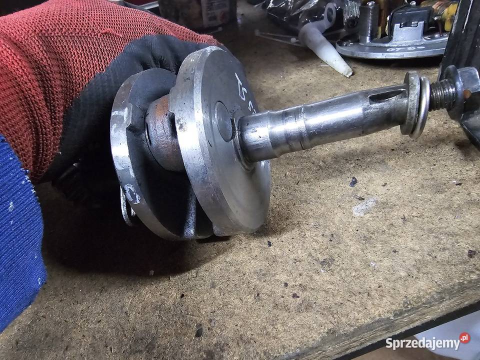 Suzuki TS 50 wał korbowy korba korbowód tryb