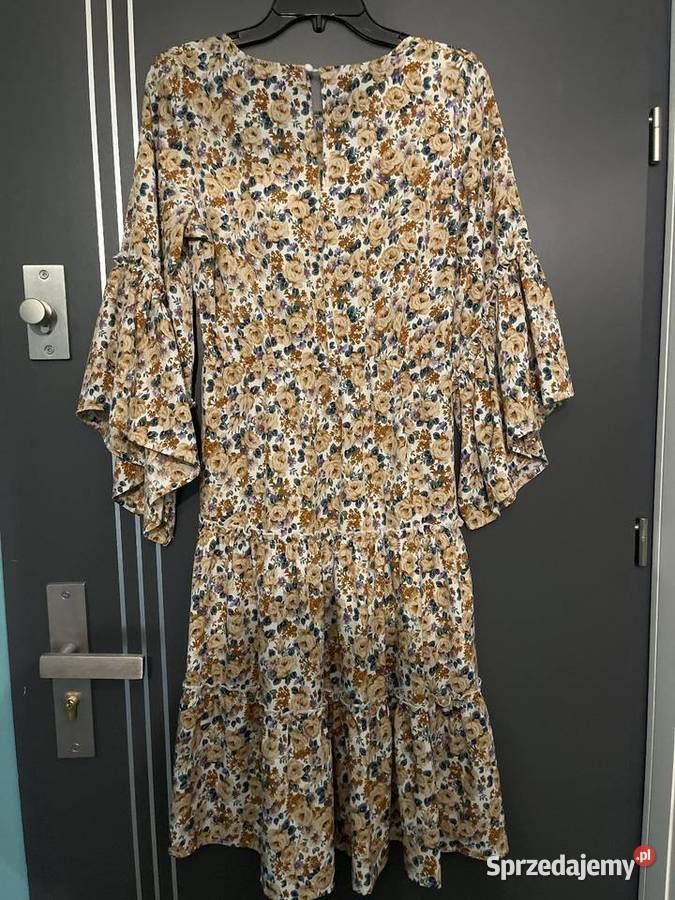 Shein sukienka modny wzór kwiaty kwiecista hit Kwiatki Odzież damska Choszczno