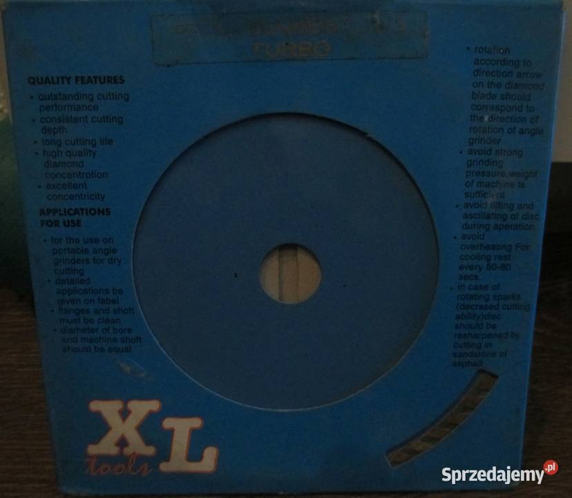 Tarcza diamentowa 230mm ciągła gładka Nowy Sącz sprzedam