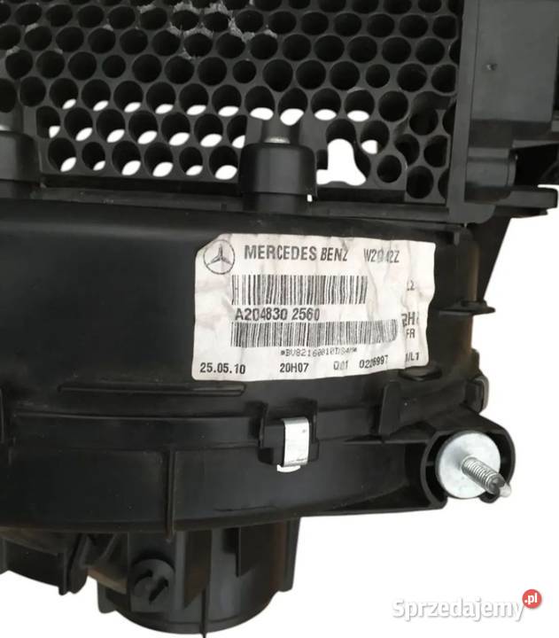 NAGRZEWNICA MERCEDES W204 CKLASA A2048302560 Działoszyce