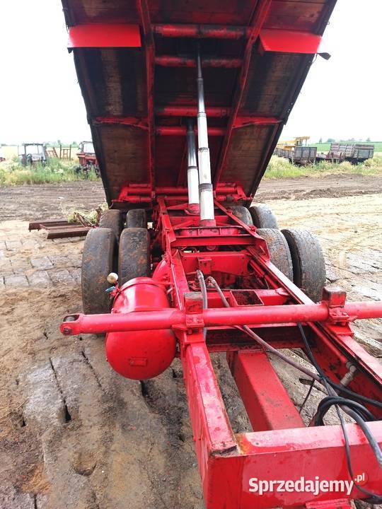 Przyczepa wywrotka 12t tandem na 3 strony koła Rostkowo