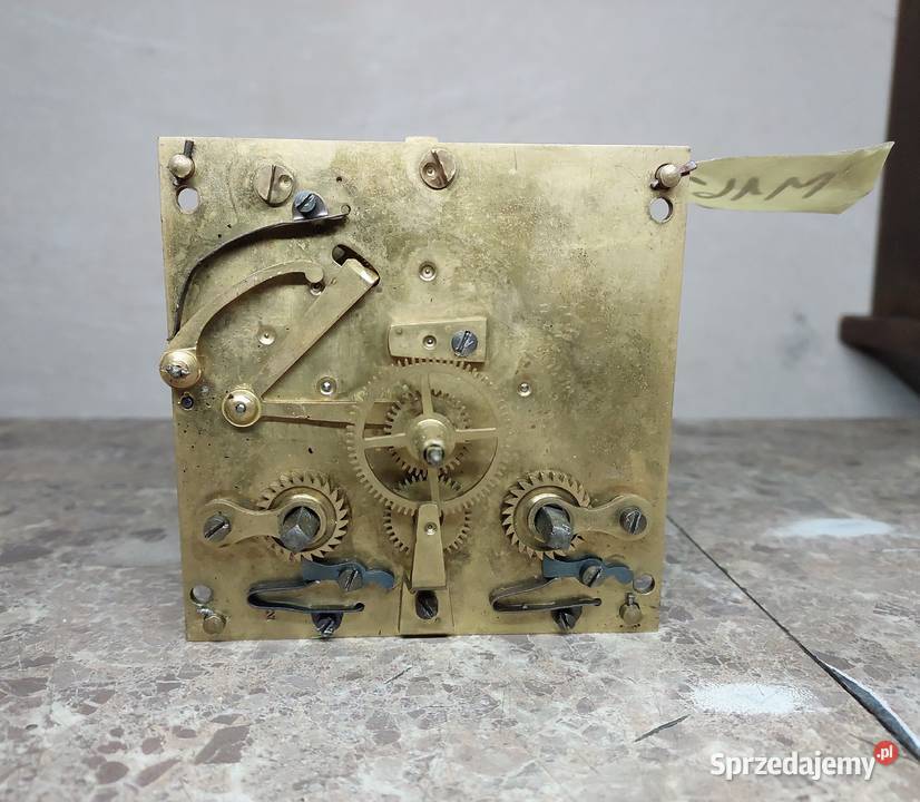 M162 Mechanizm starego zegara ściennego Kraft Tczew sprzedam