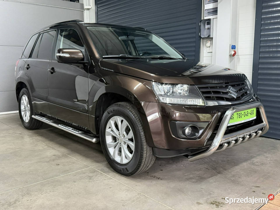 Suzuki Grand Vitara 24 80tyśkm salon full stan brązowy Chechło