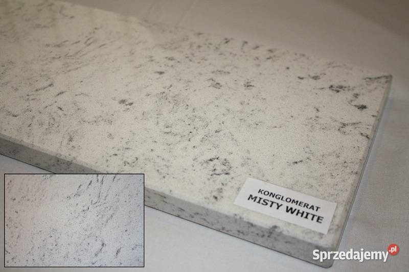 Parapety wewnętrzne konglomerat aglomarmur Gaszowice