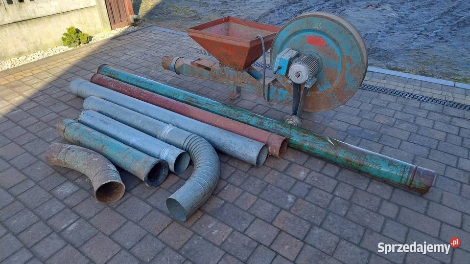 Dmuchawa Do Zboża Niemiecka Komplet Rur nieuszkodzony wielkopolskie Kowale Pańskie sprzedam