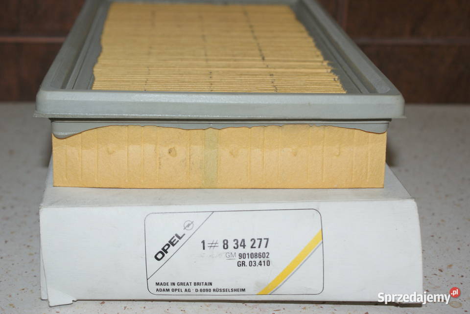08 34 277 FILTR POWIETRZA OPEL ASCONA osobowe Białobrzegi sprzedam