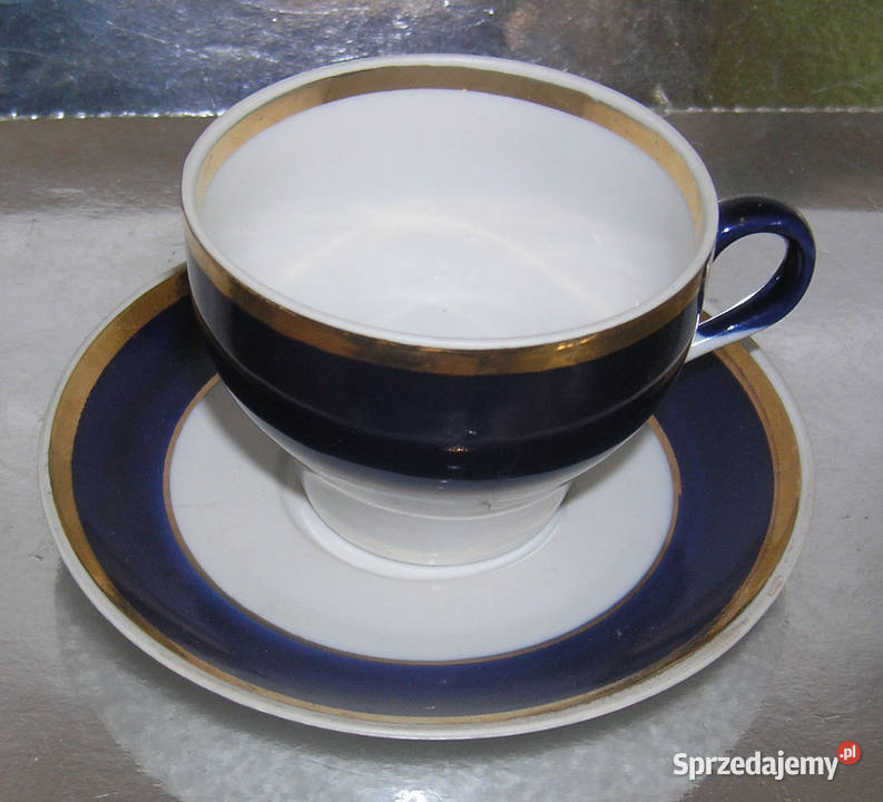 filiżanka kobaltowy pasDd Bartków