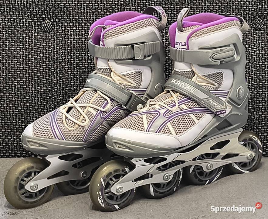 Rolki PLAYLIFE Rio Pure rozmiar 42 wkładki 26 Piotrków Trybunalski