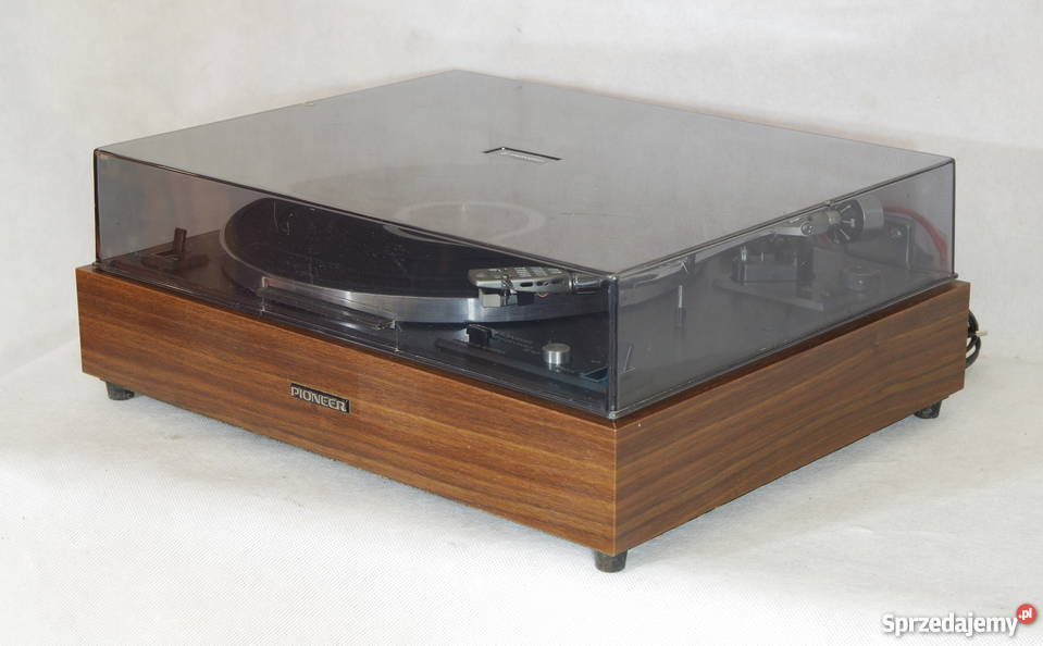 Gramofon Pioneer 15D sprawny ramię S Nowy Pasek Gramofony