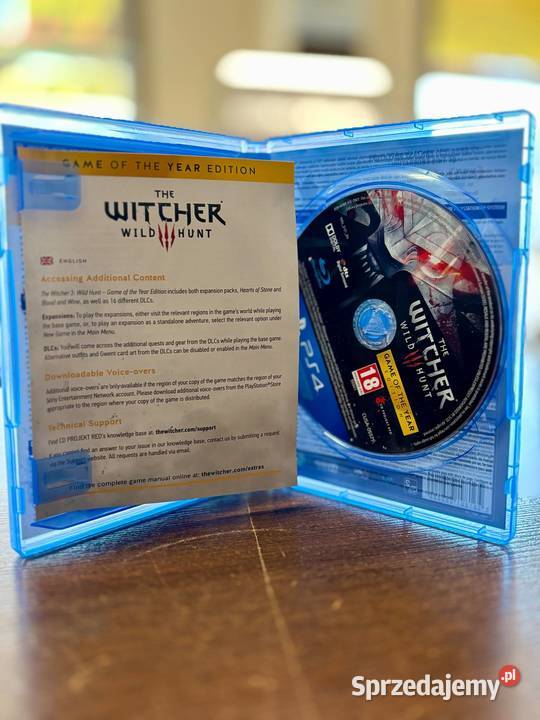 Gra Wiedźmin Dziki Gon GOTY Sony PlayStation 4 4