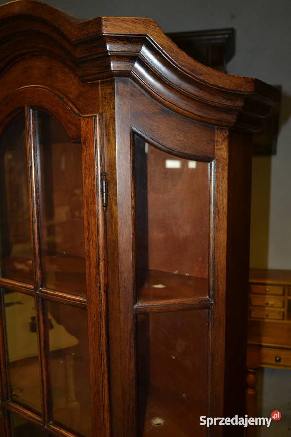 witryna jednodrzwiowa orzech Będzin