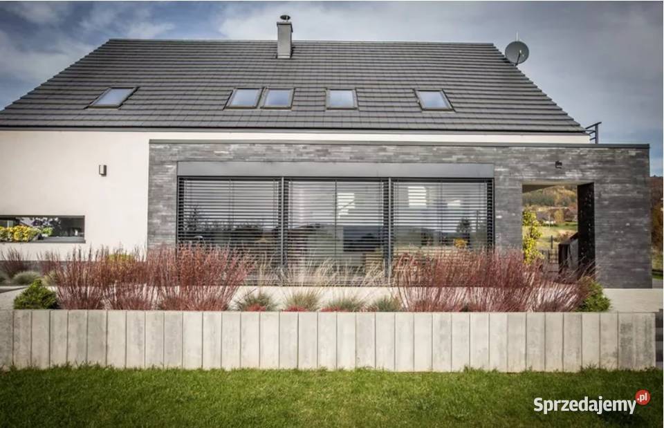 Palisada Betonowa Optima 10x20x100 Popielaty