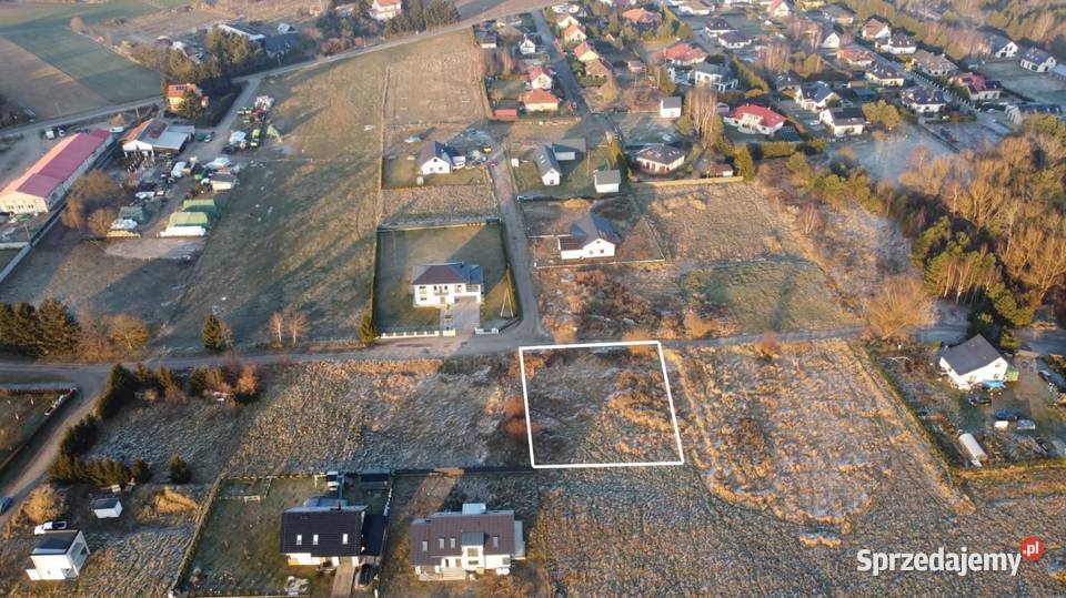 Działka z Warunkami Zabudowy i Prądem 1241m Gryfice