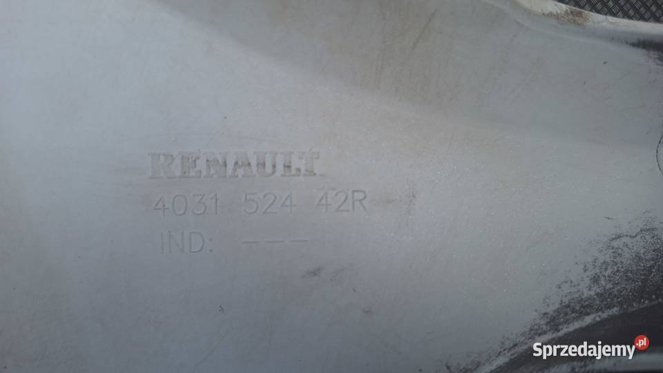 KOŁPAKI Orginalne Renault 4031 524 42R Częstochowa sprzedam