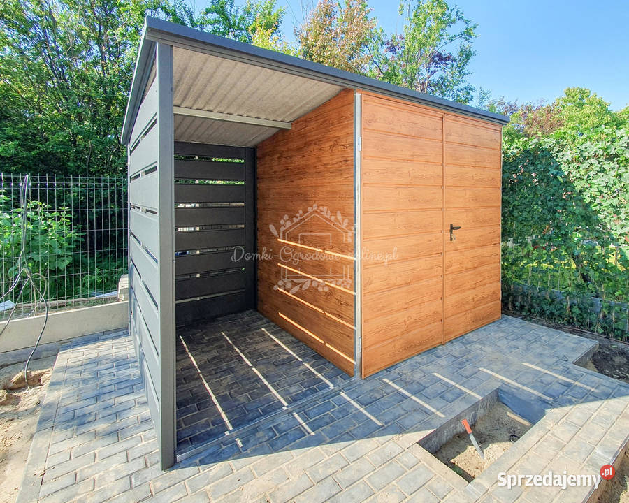 Schowek Domek Ogrodowy 2x2 wiata 12m j Orzech Konin sprzedam