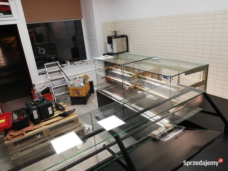 Witryna chłodnia lada chłodnicza sklep piekarnia Szczecin