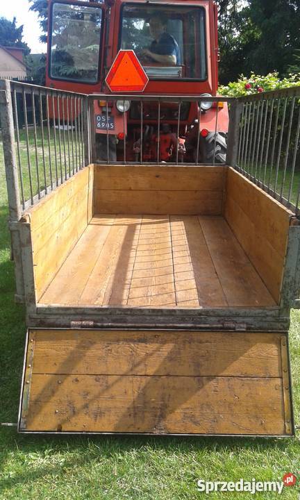 Przyczepka dwukółka do traktora Wyszków