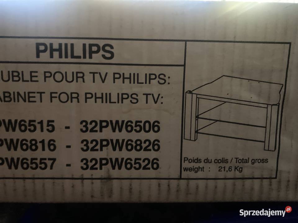 PHILIPS STOLIK POD TV Dębica