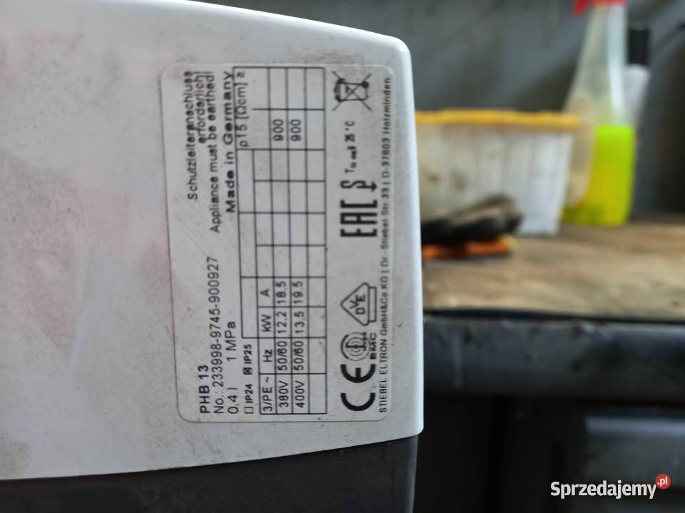 Ogrzewacz wody stiebel eltron phb 13 Będzin