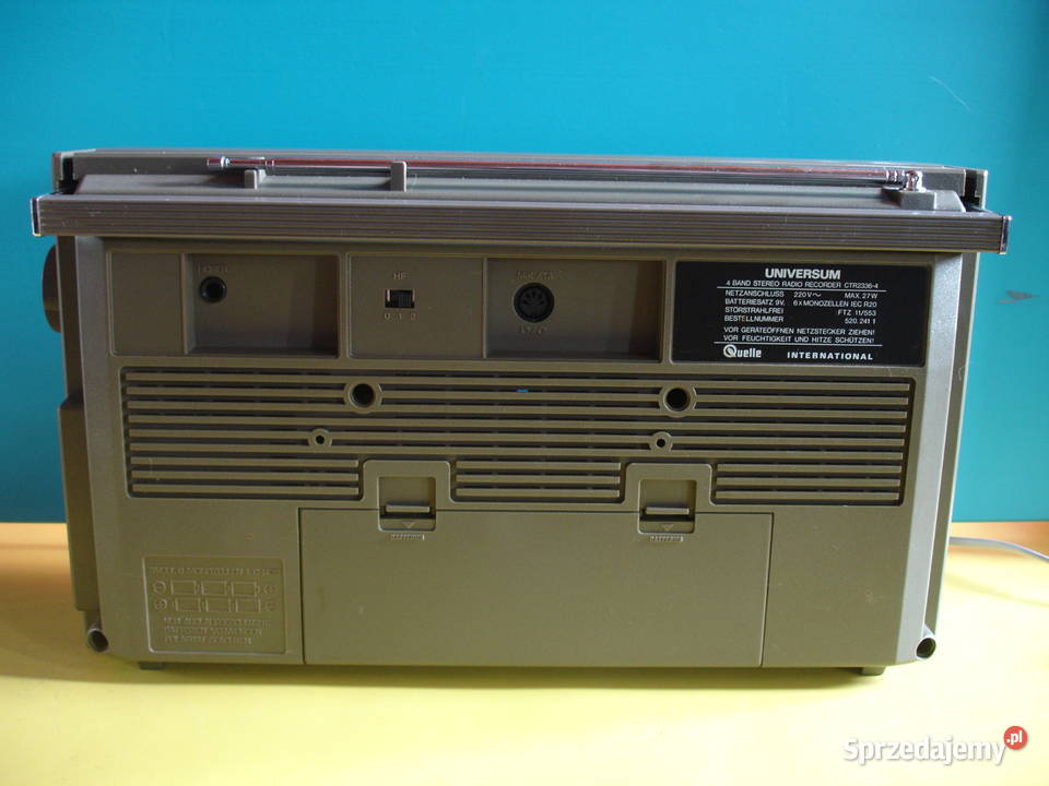 Radiomagnetofon UNIVERSUM CTR2336 lubuskie Zielona Góra