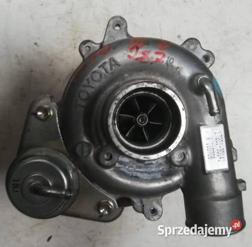 Turbosprężarka Toyota Hilux 25 D4D 1720130141 świętokrzyskie Suchedniów