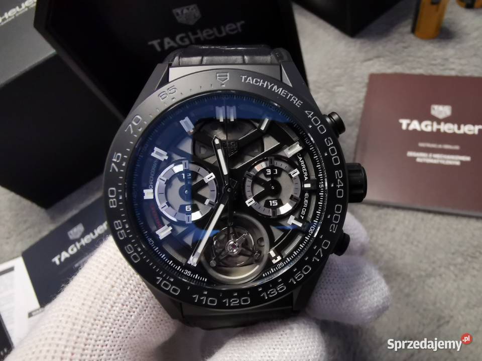 NOWY zegarek Tag Heuer TOURBILLON 02T 45mm Gdynia