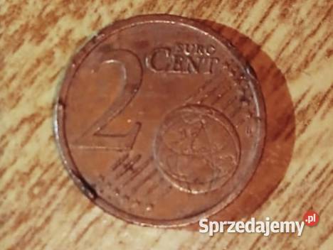 Sprzedam 2 eurocenty z wada bicia produkcji Jedlina
