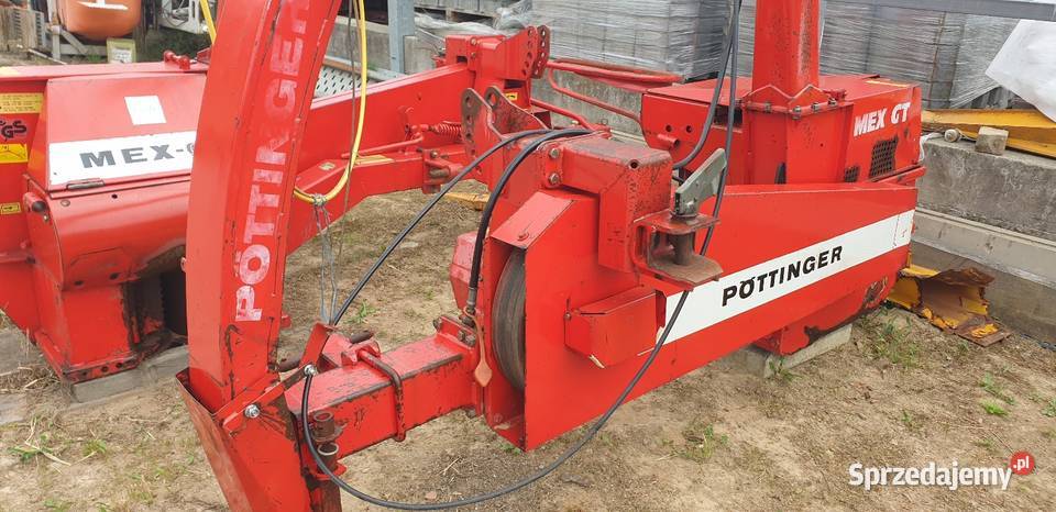 Sieczkarnia 1 rzędowa Pottinger MEX GT rura Biłgoraj