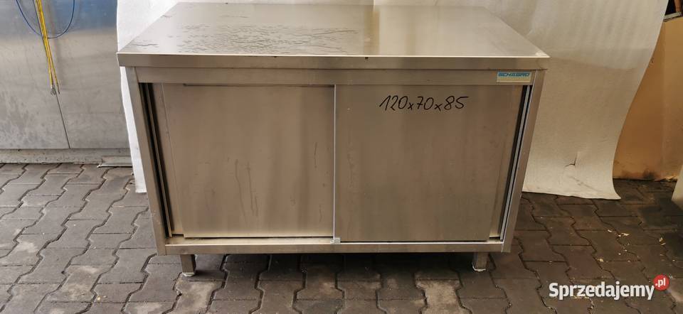 Stół roboczy drzwi suwane 120x70x85 sprzedam