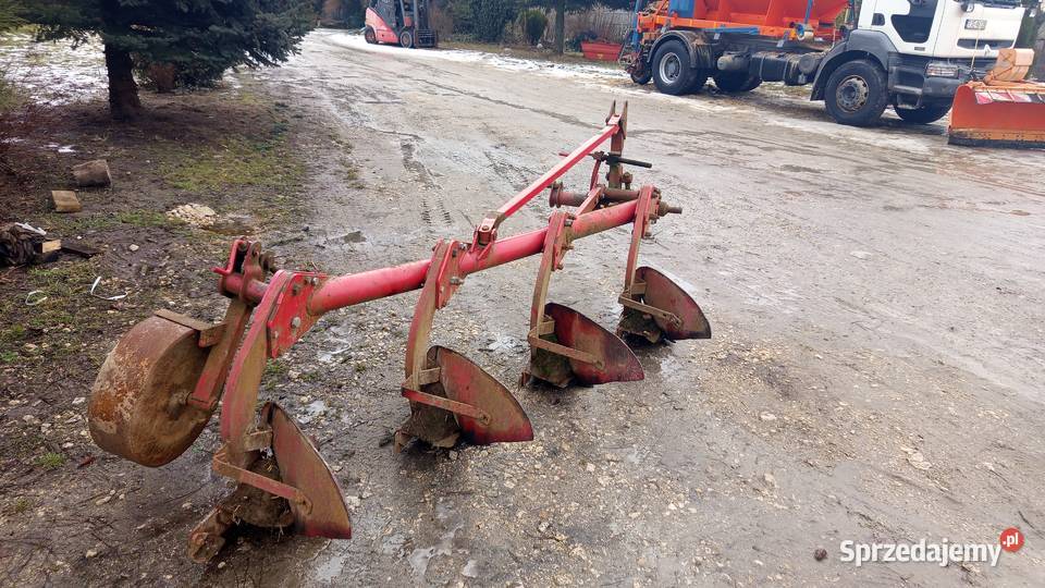 Pług Wirax 4 Skibowy Okazja nieuszkodzony świętokrzyskie Jędrzejów