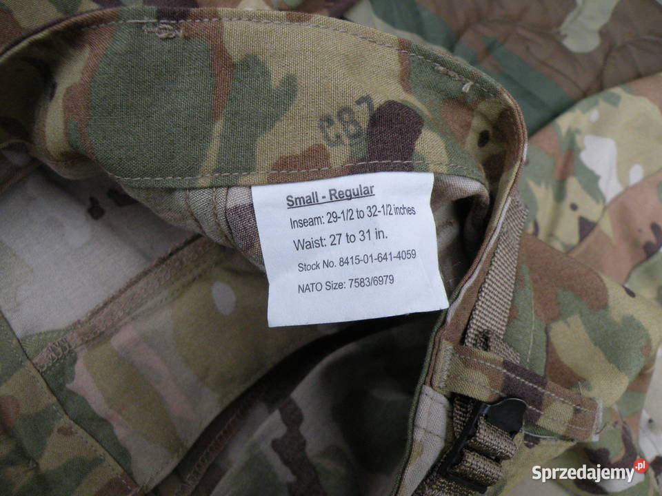 Spodnie air crew multicam ocp small regular Wrocław