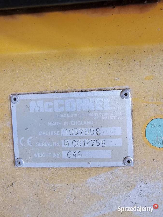 Kosiarka mulczer mcconnel dolnośląskie Sosnowa