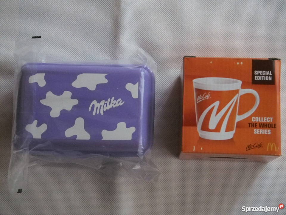 MILKA pojemnik na śniadanie McDONALDS kubek śląskie Piekary Śląskie