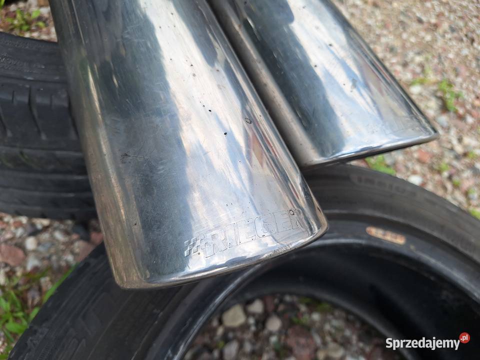 Wydech RIEGER sport AUDI A4 B8 A3 A6 ORYGINAŁ osobowe Tłumiki Pisz sprzedam