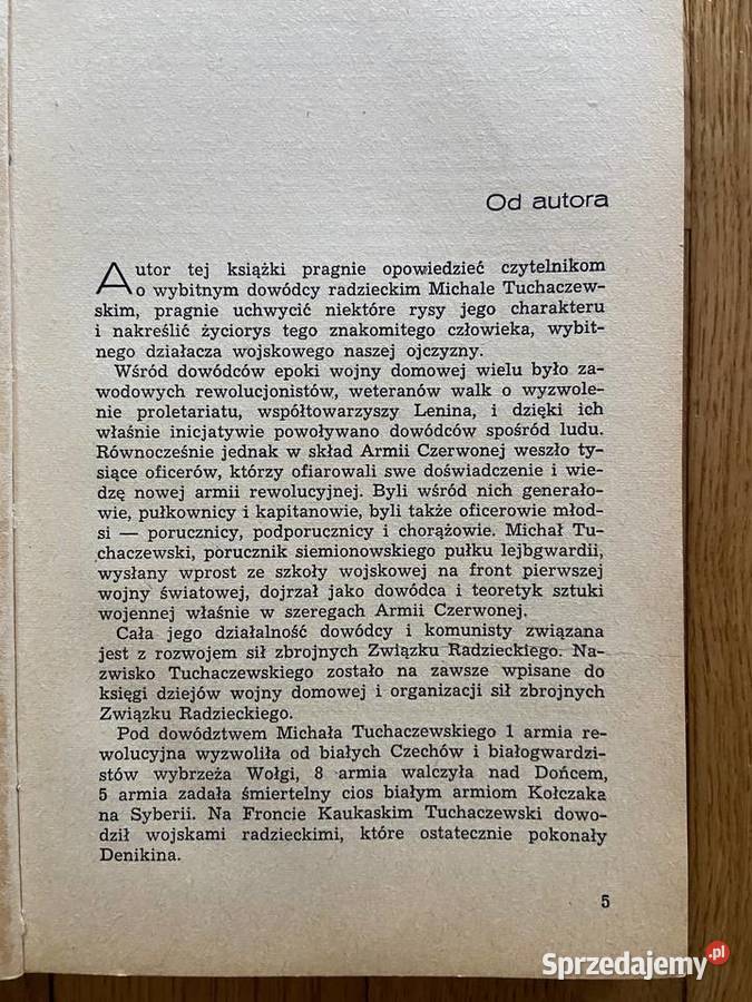 Lew Nikulin Tuchaczewski Proza i poezja Katowice