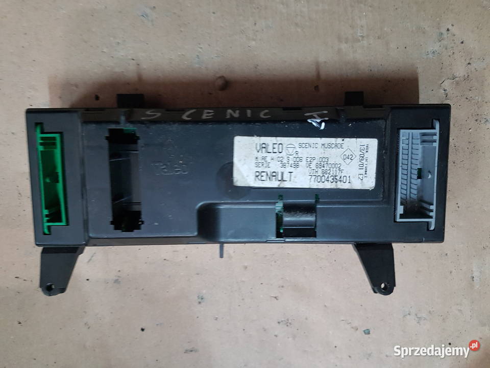 RENAULT SCENIC I PANEL KLIMATYZACJI OGRZEWANIA Turek