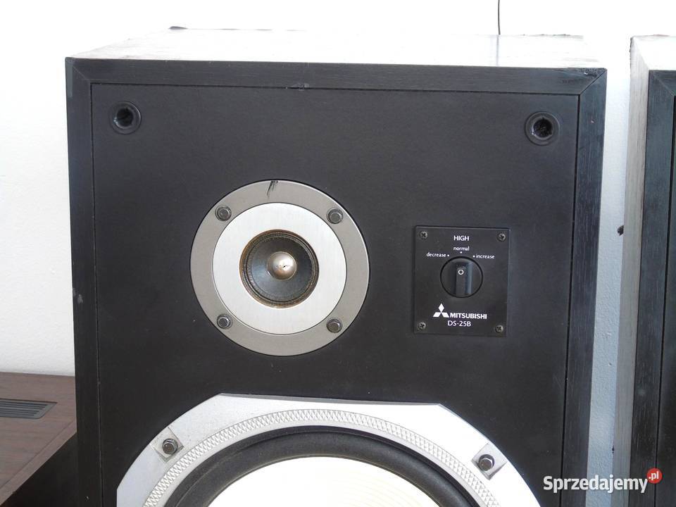 Kolumny Mitsubishi DS25B świetne stereo Vintage Jasło