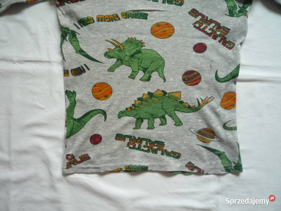 HM r 116122 Piżama Szara Dinozaury Szczecin