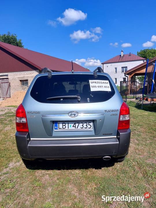 Hyundai Tucson 20 CRDi 140 Rok produkcji 2006 Tucson lubelskie