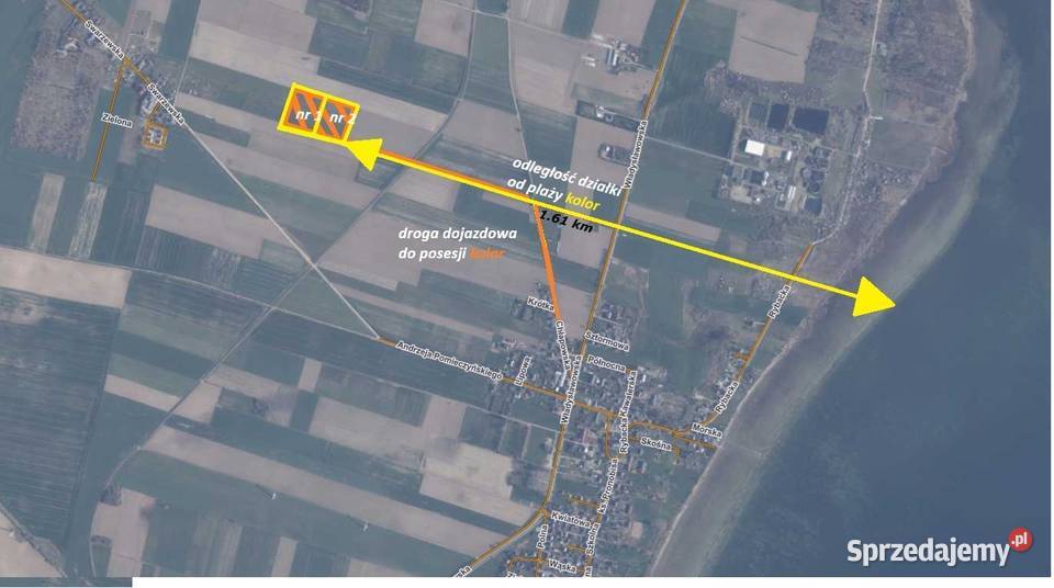 Działki inwest 16 do Zatoka Pucka Hel Swarzewo