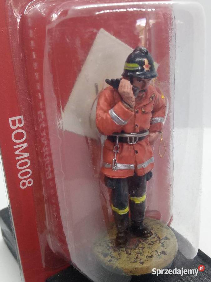 Figurka strażak Del Prado 008 Wlochy 1998 Antyki, Sztuka, Kolekcje Olesno
