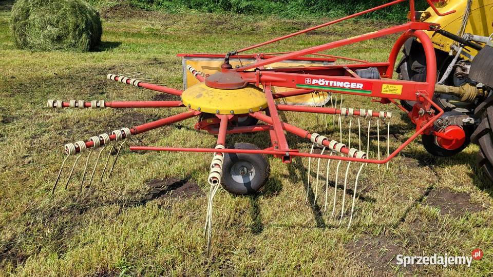 zgrabiarka przewracarka Claas do siana Potiinger mazowieckie