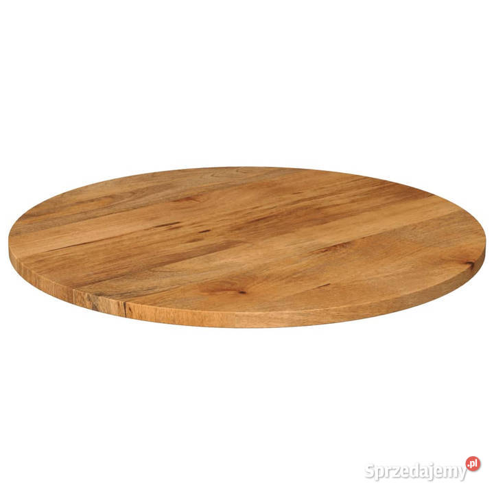 Blat stołu 90x38 okrągły lite drewno mango Warszawa