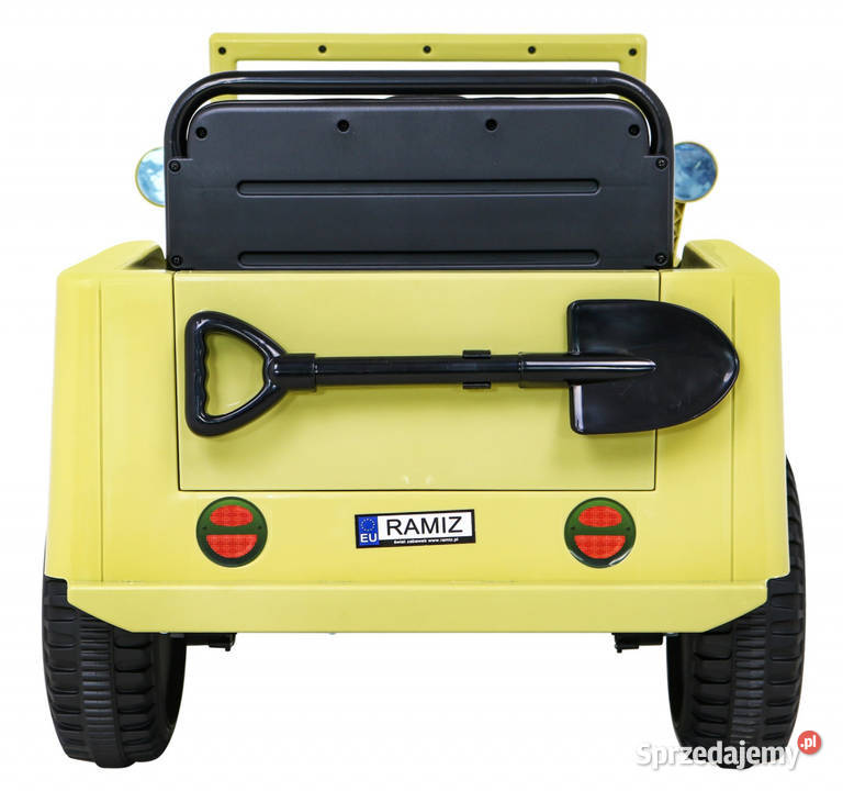 Autko Wojskowe Retro dzieci Beżowy Napęd 4x4 Łopuszno