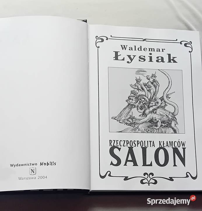 Waldemar Łysiak Rzeczpospolita kłamcówSalon Wyd sprzedam