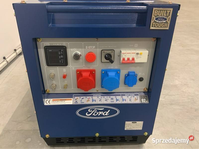 Agregat prądotwórczy marki Ford model FDT9200 śląskie Zabrze sprzedam