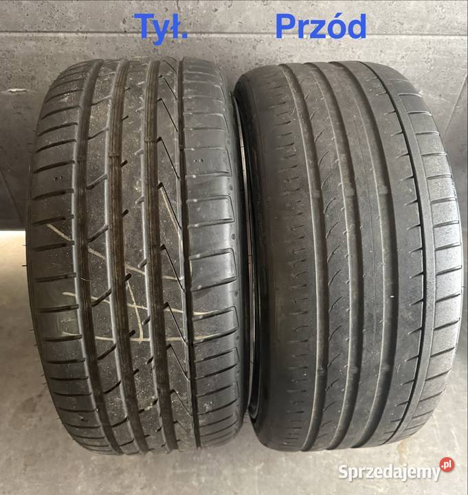 19 Mercedes Audi VW koła komplet felgi z rantem Lubasz