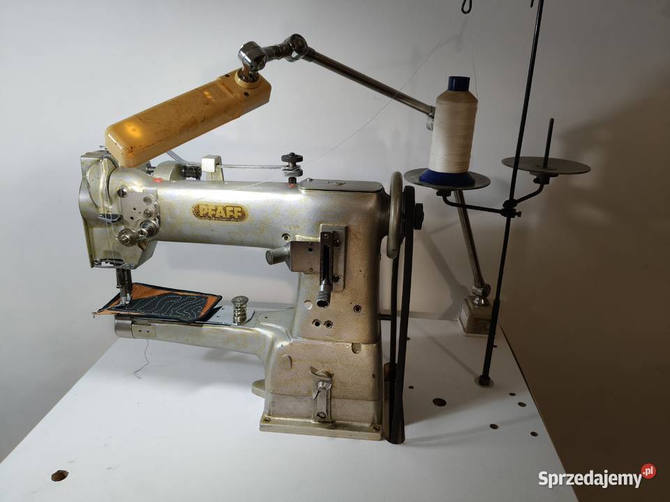 maszyny do szycia skóry z lamowaniem potrójny Antyki wielkopolskie sprzedam