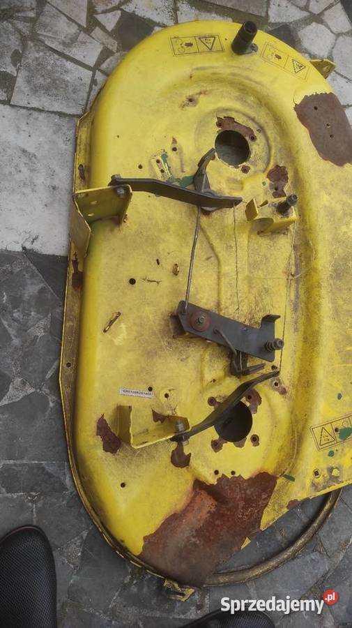 Kosisko agregat tnący Husqvarna Rider RC i John Traktorki Przysucha